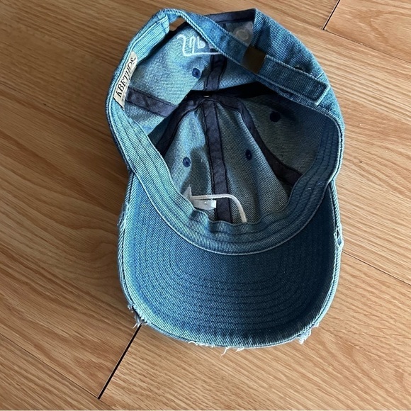 New KBEthos Vintage Denim Distressed Superior Baseball Cap - Picture 8 of 8